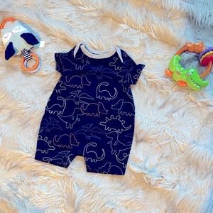 Baby GAP Dinasours Onesie (0-3 M)
